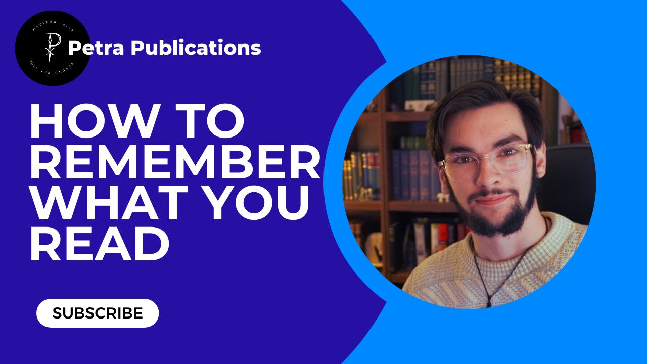 How to Remember What you Read