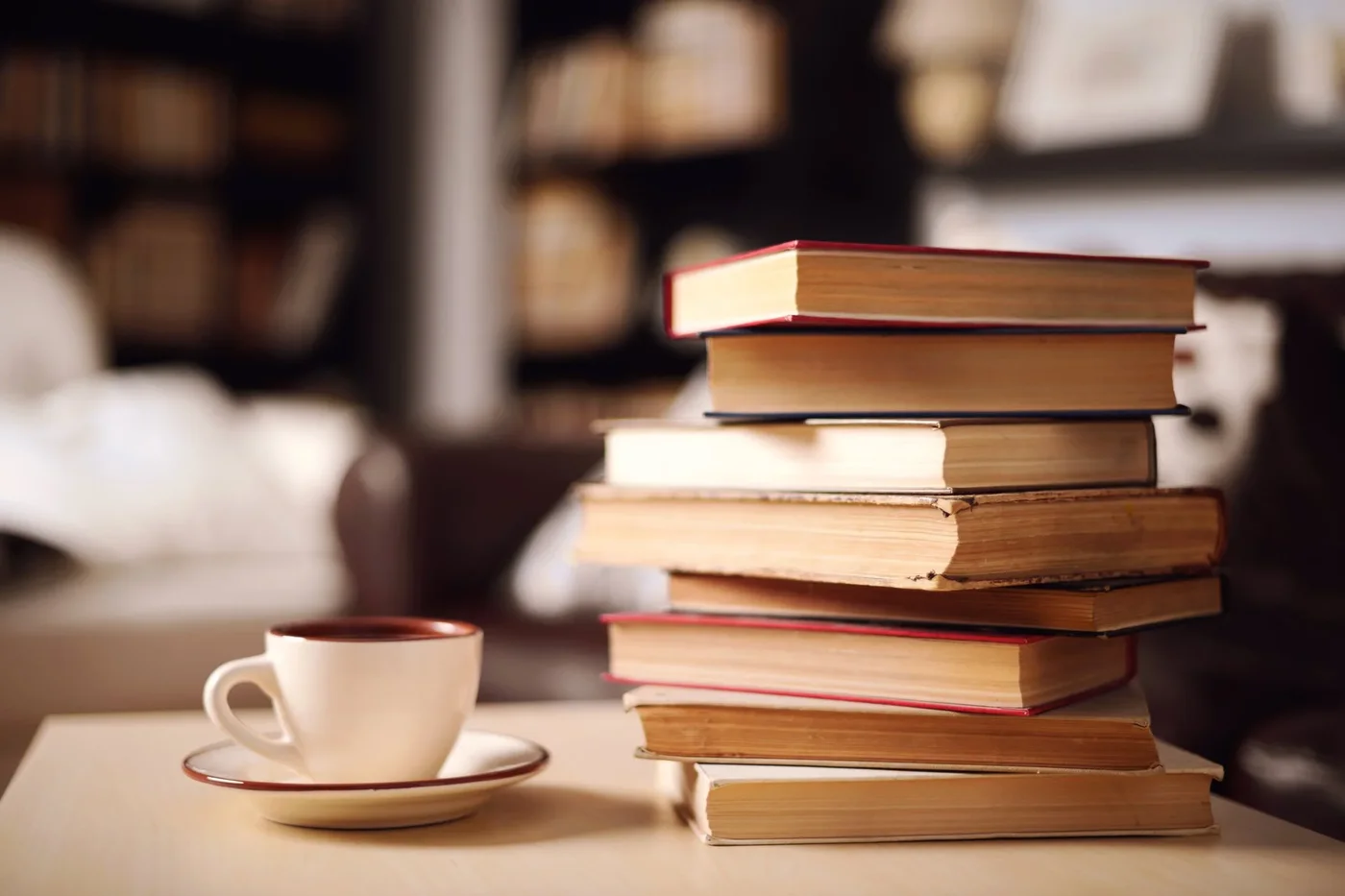 Stack of theology books